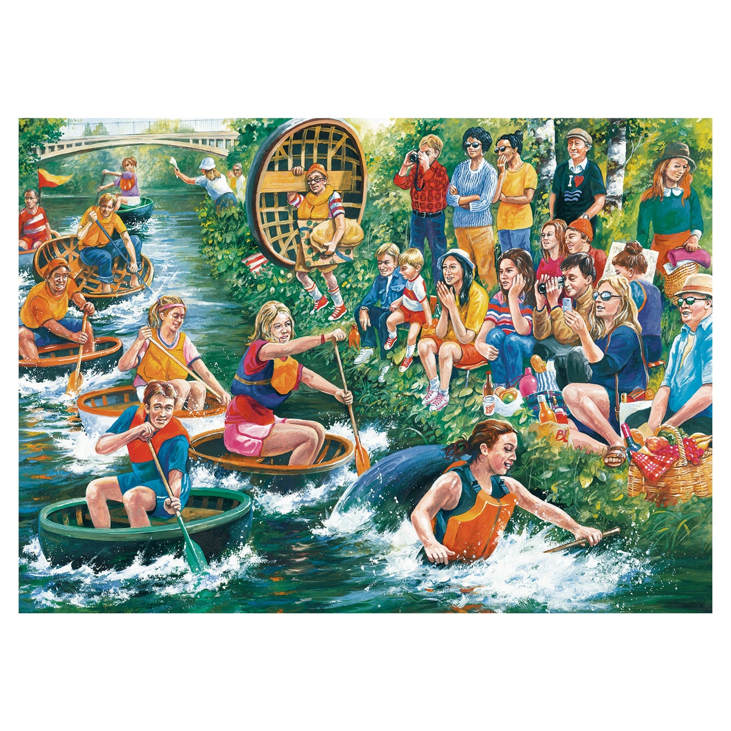 Falcon - The Coracle Regatta (1000 pieces) - product image - Jumboplay.com