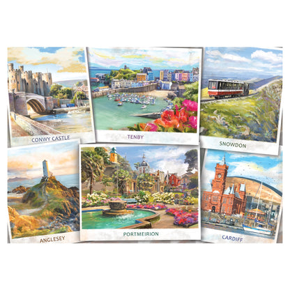 Falcon - Welcome to Wales (1000 pieces) - product image - Jumboplay.com