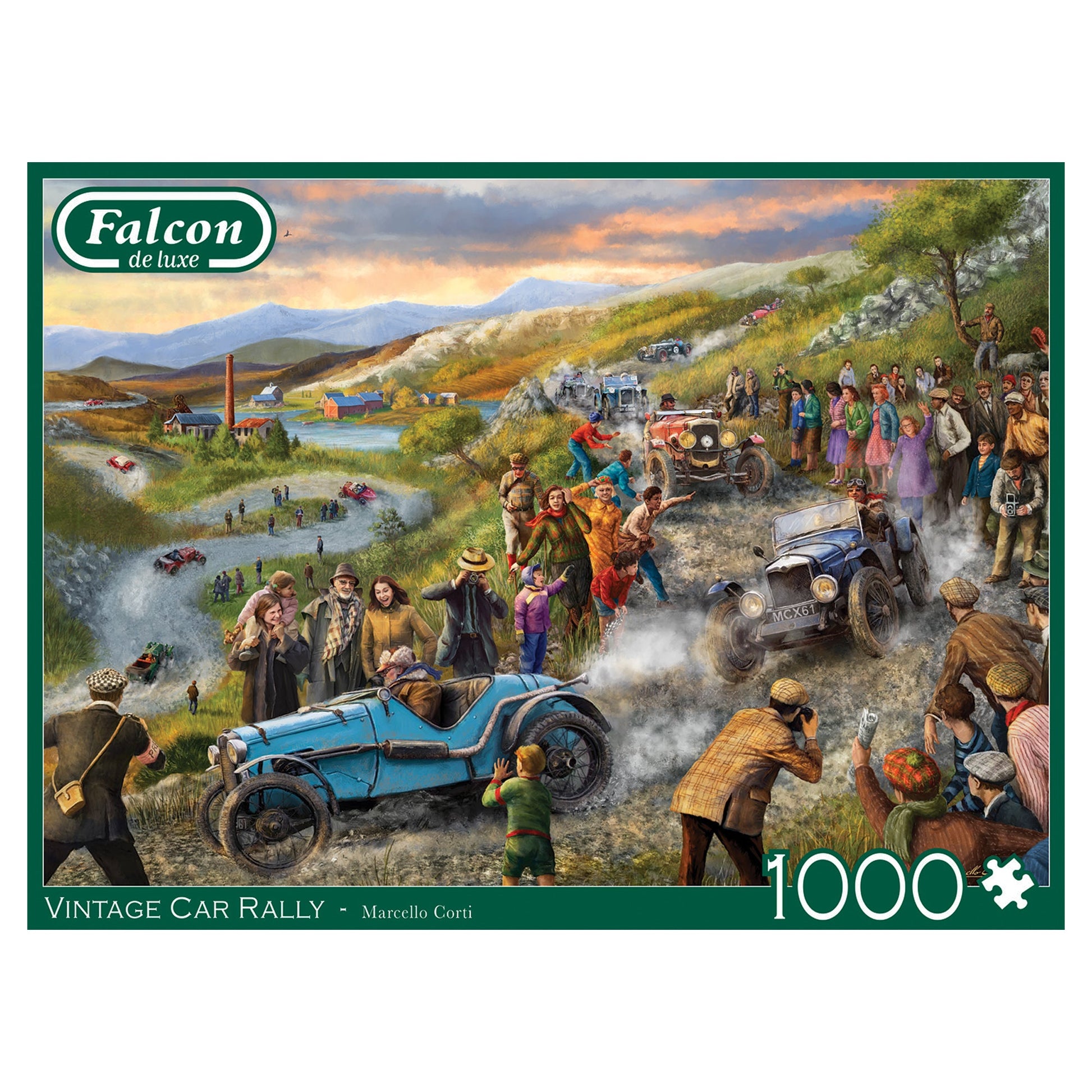 Falcon Vintage Car Rally 1000pcs - product image - Jumboplay.com