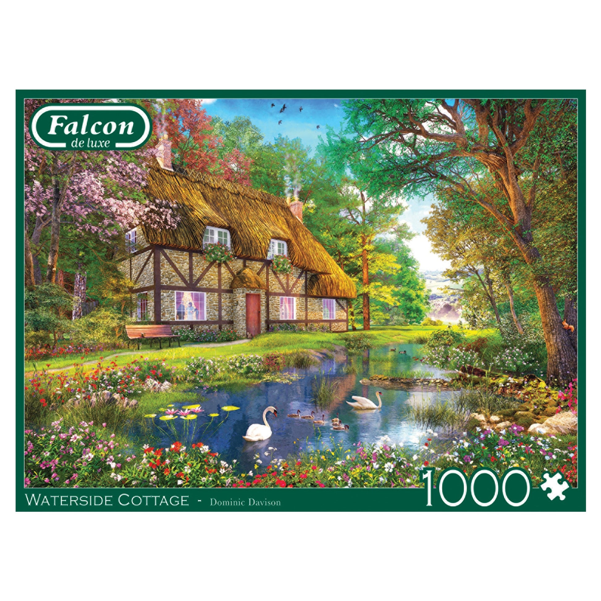 Falcon Waterside Cottage 1000pcs - product image - Jumboplay.com