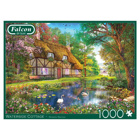 Falcon Waterside Cottage 1000pcs - product image - Jumboplay.com