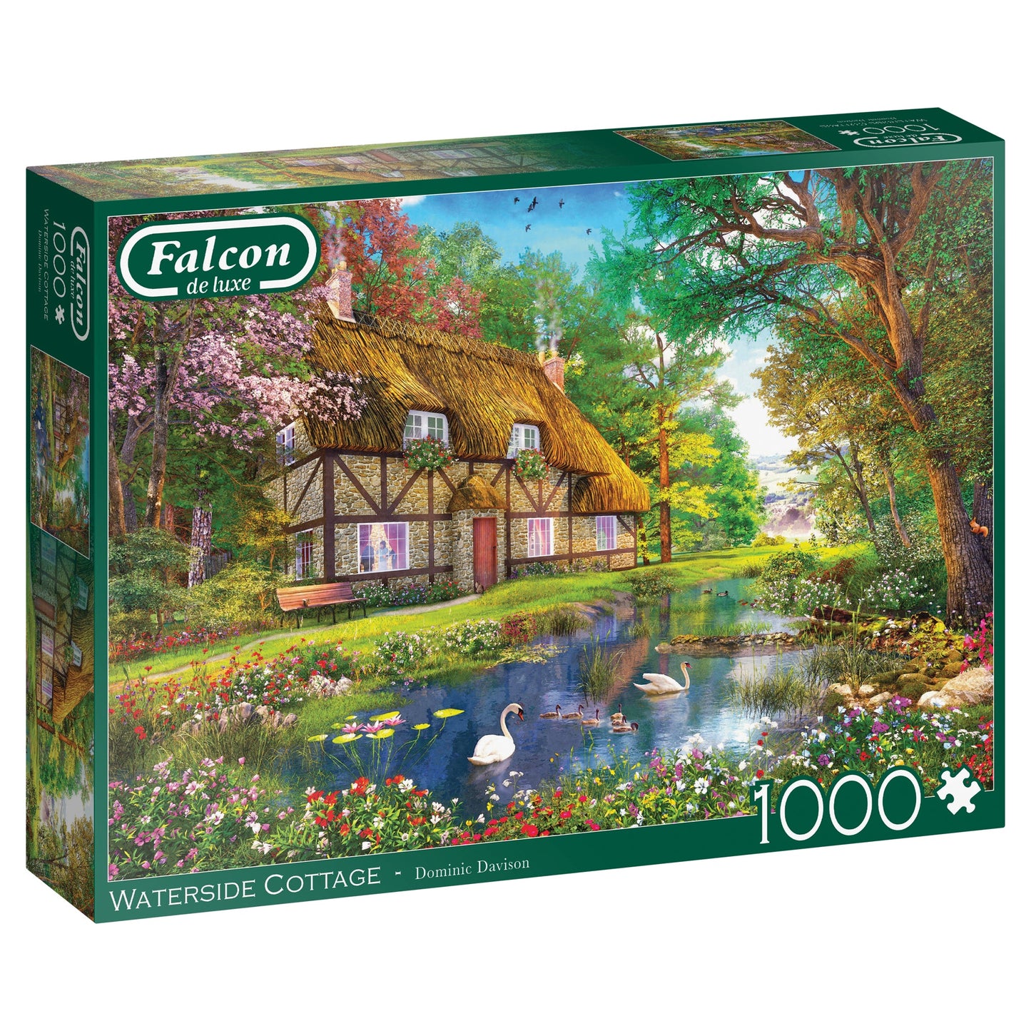 Falcon Waterside Cottage 1000pcs - product image - Jumboplay.com