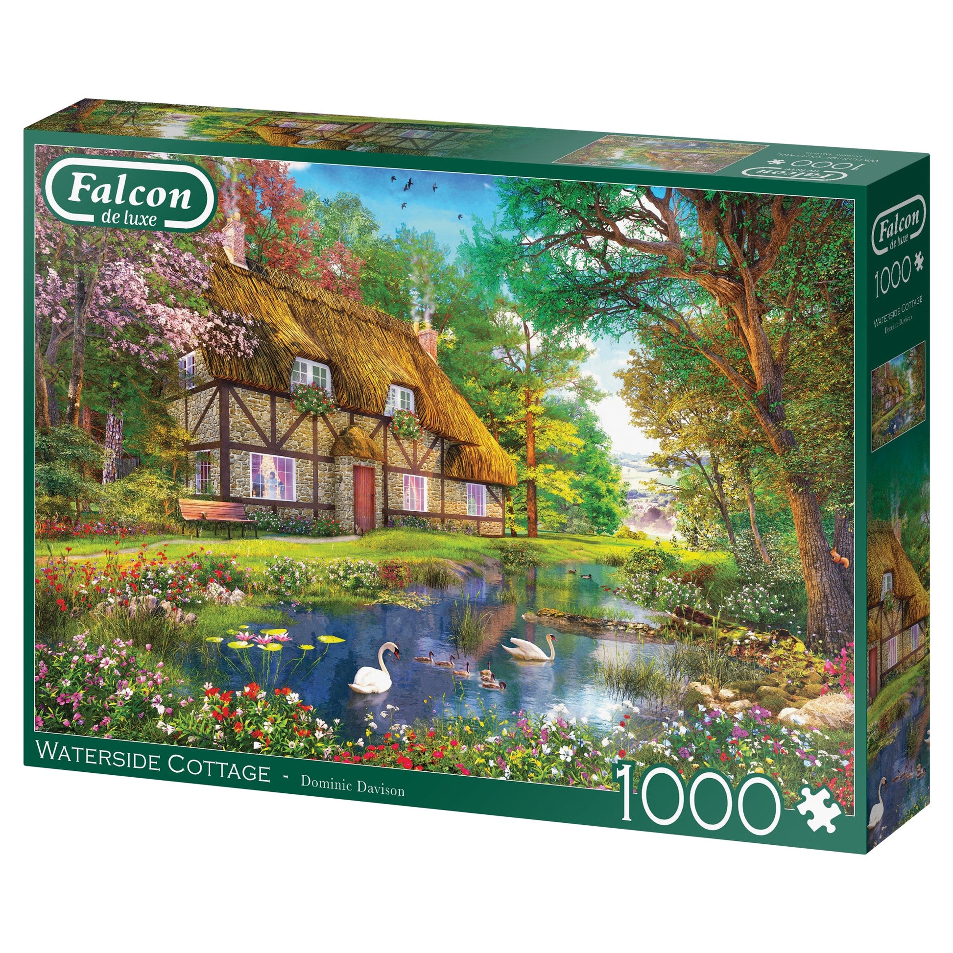 Falcon Waterside Cottage 1000pcs - product image - Jumboplay.com