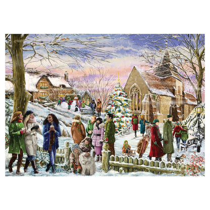 Falcon Festive Village 1000pcs - product image - Jumboplay.com