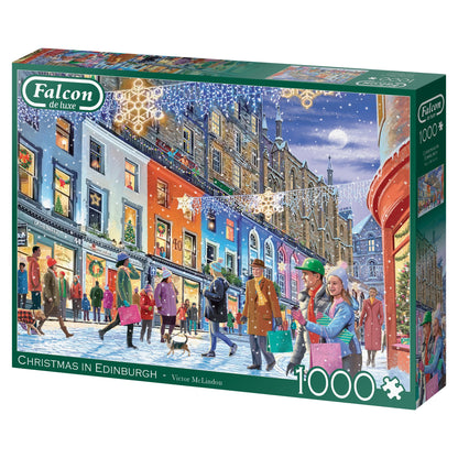 Falcon Christmas in Edinburgh 1000pcs - product image - Jumboplay.com