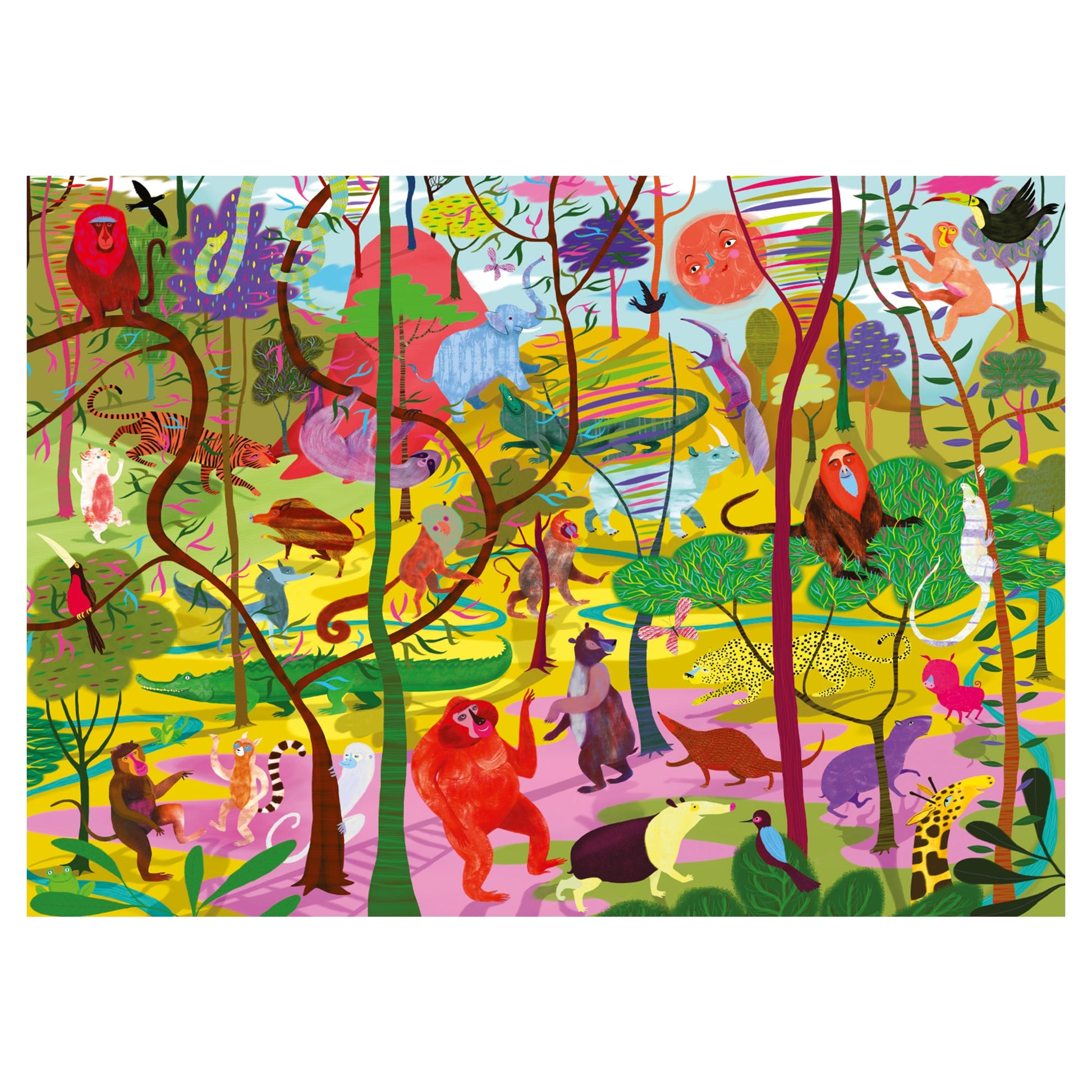 Falcon Contemporary - The Wild (1000 pieces) - product image - Jumboplay.com