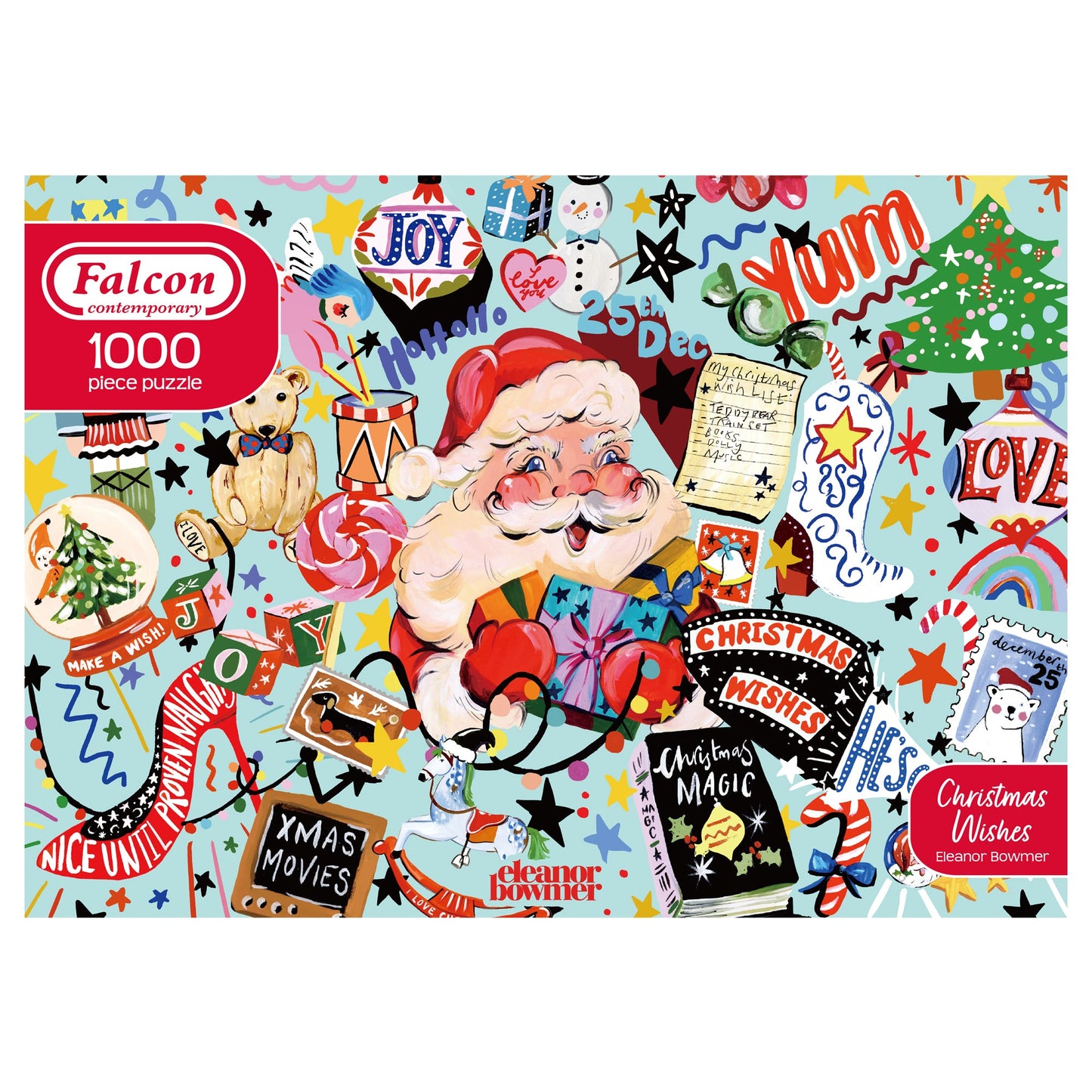 Falcon Contemporary - Christmas Wishes (1000 pieces) - product image - Jumboplay.com