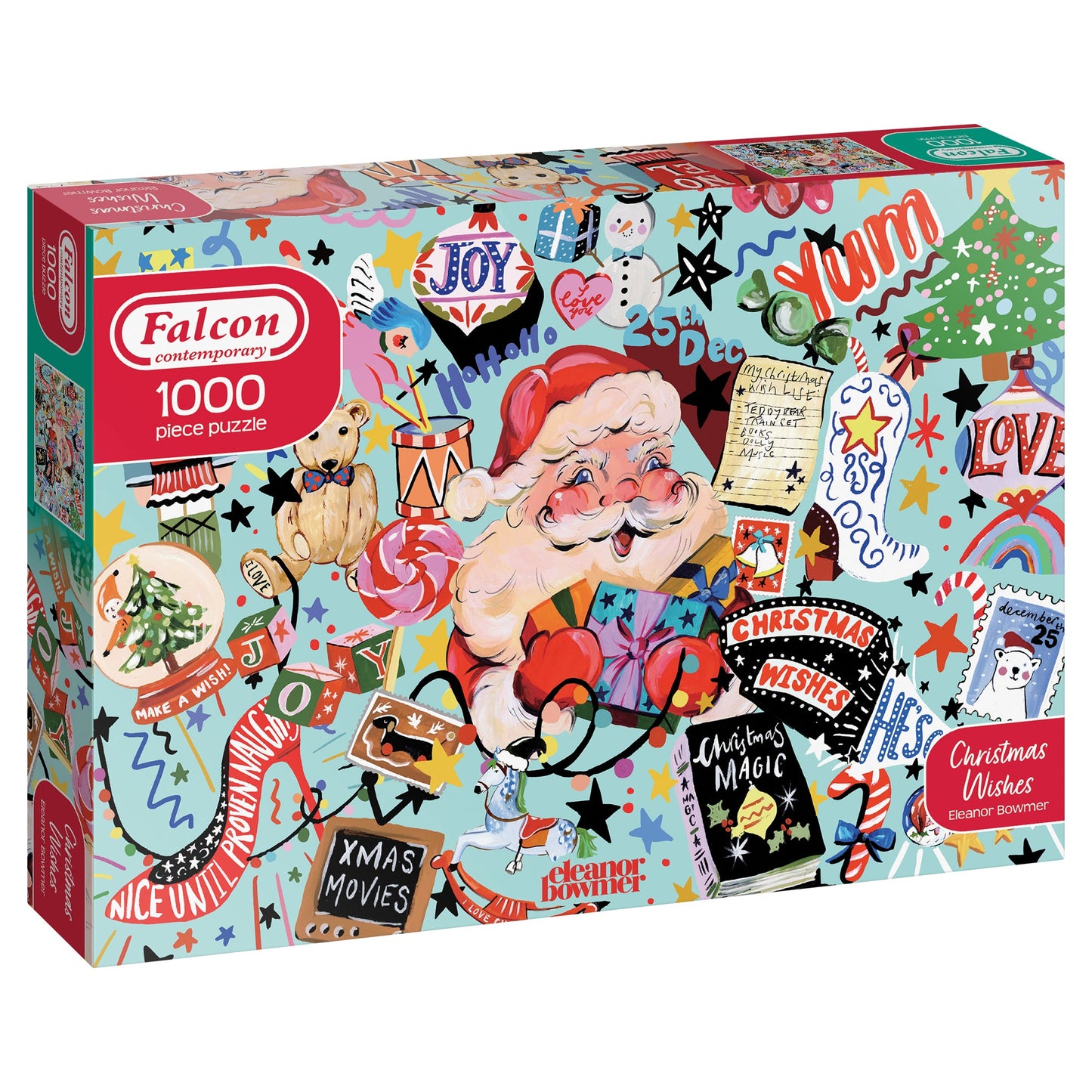 Falcon Contemporary - Christmas Wishes (1000 pieces) - product image - Jumboplay.com