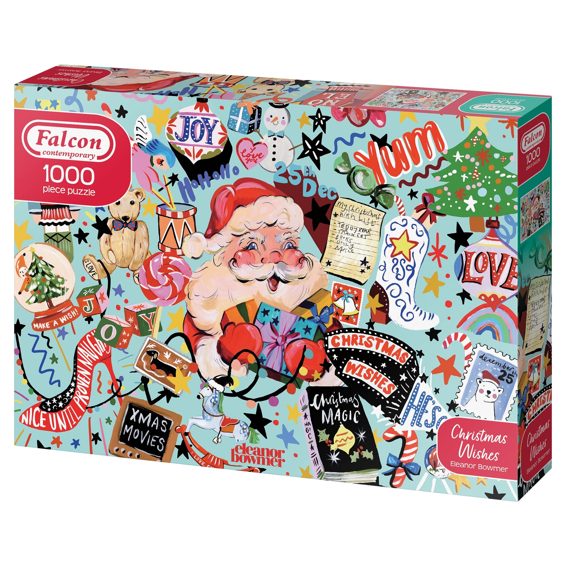 Falcon Contemporary - Christmas Wishes (1000 pieces) - product image - Jumboplay.com