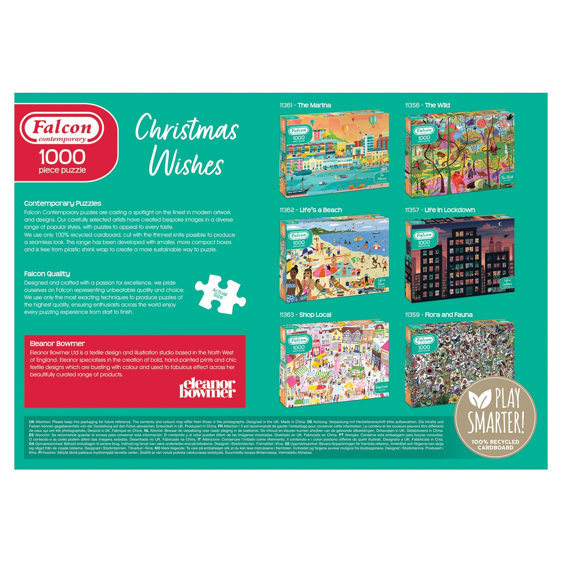 Falcon Contemporary - Christmas Wishes (1000 pieces) - product image - Jumboplay.com