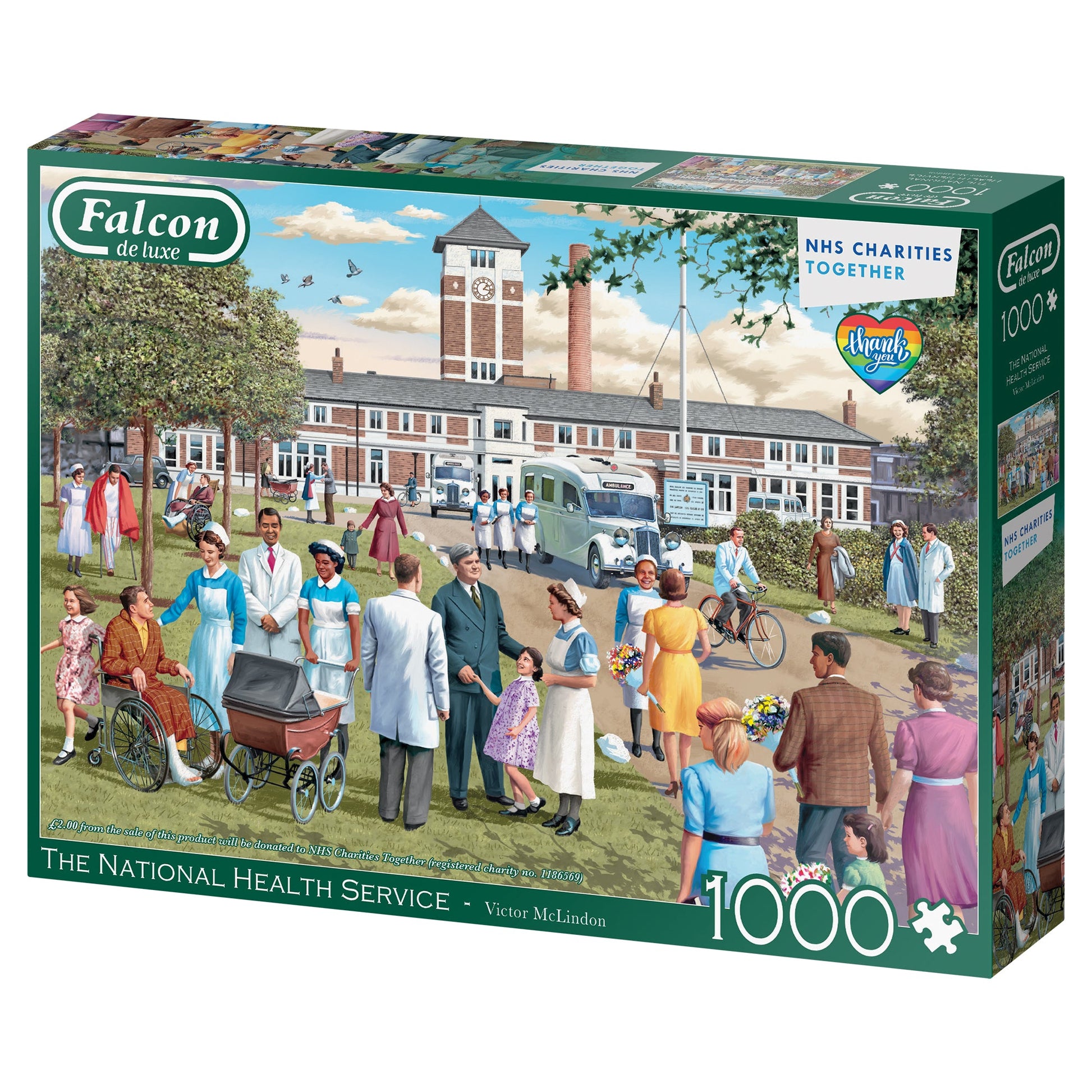 Falcon - The National Health Service (1000 pieces) - product image - Jumboplay.com