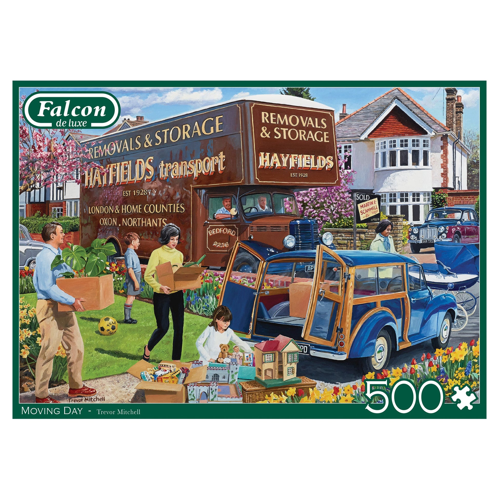 Falcon - Moving Day (500 pieces) - product image - Jumboplay.com