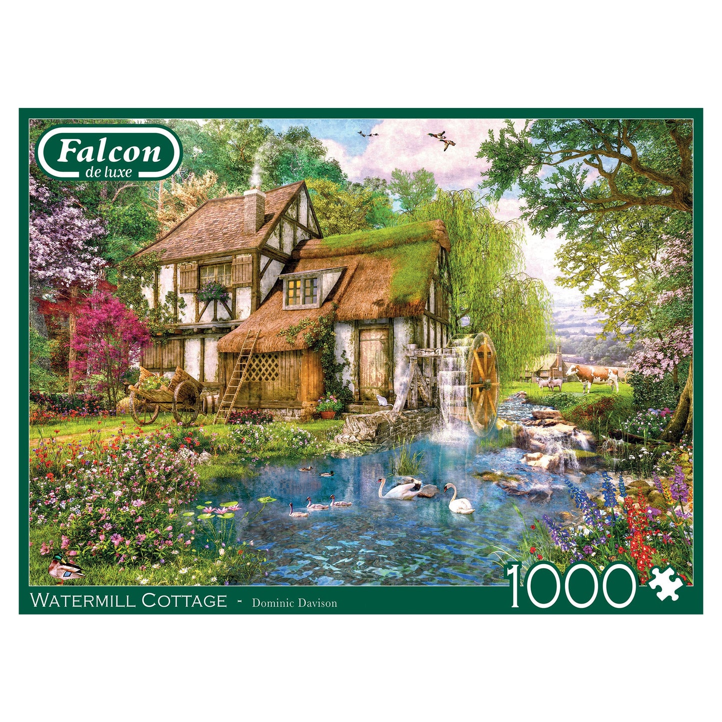 Falcon - Watermill Cottage (1000 pieces) - product image - Jumboplay.com