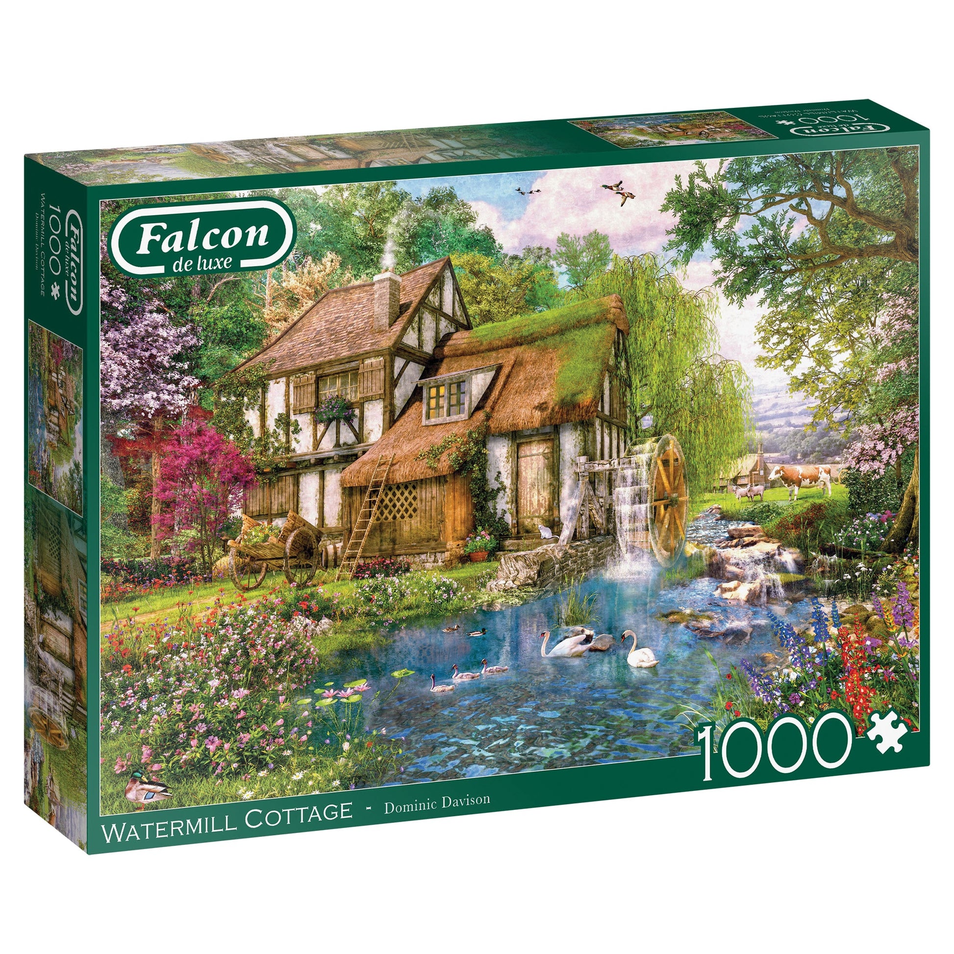 Falcon - Watermill Cottage (1000 pieces) - product image - Jumboplay.com