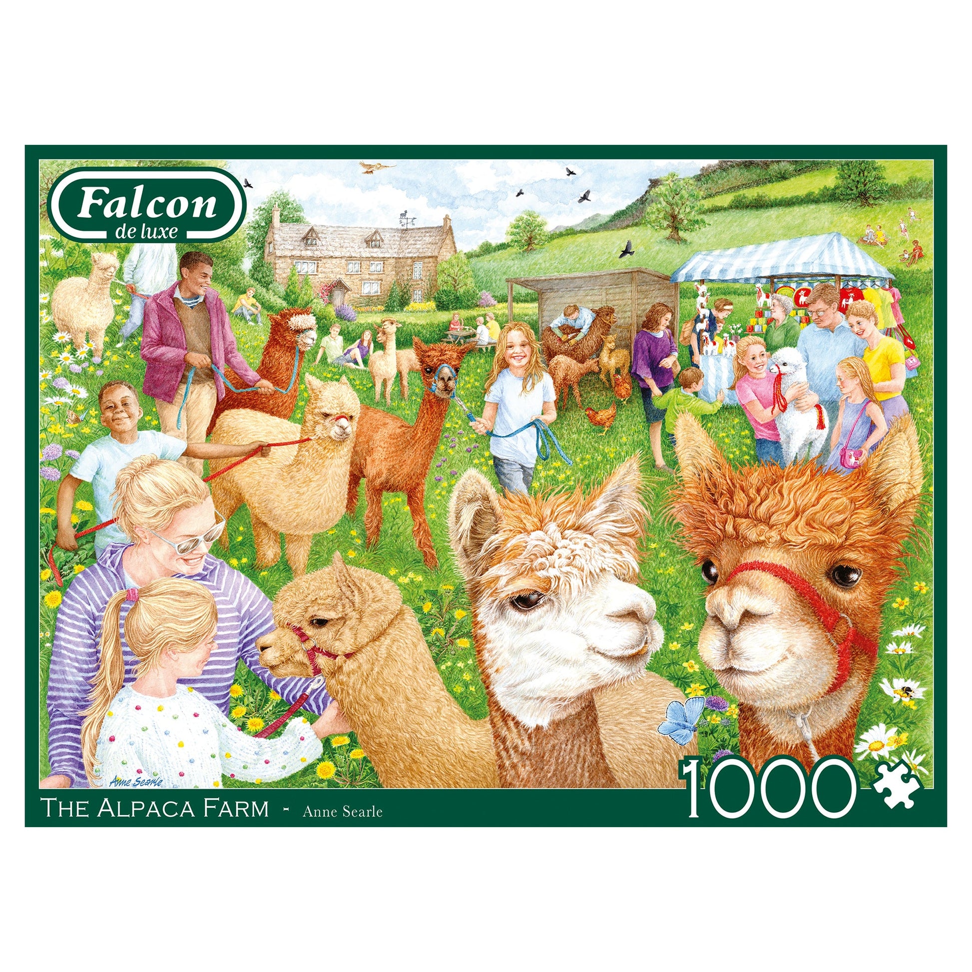 Falcon - The Alpaca Farm (1000 pieces) - product image - Jumboplay.com