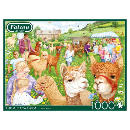 Falcon - The Alpaca Farm (1000 pieces) - product image - Jumboplay.com