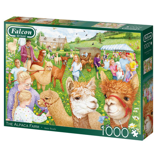 Falcon - The Alpaca Farm (1000 pieces) - product image - Jumboplay.com