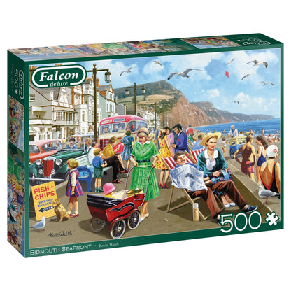 Falcon - Sidmouth Seafront (500 pieces) - product image - Jumboplay.com