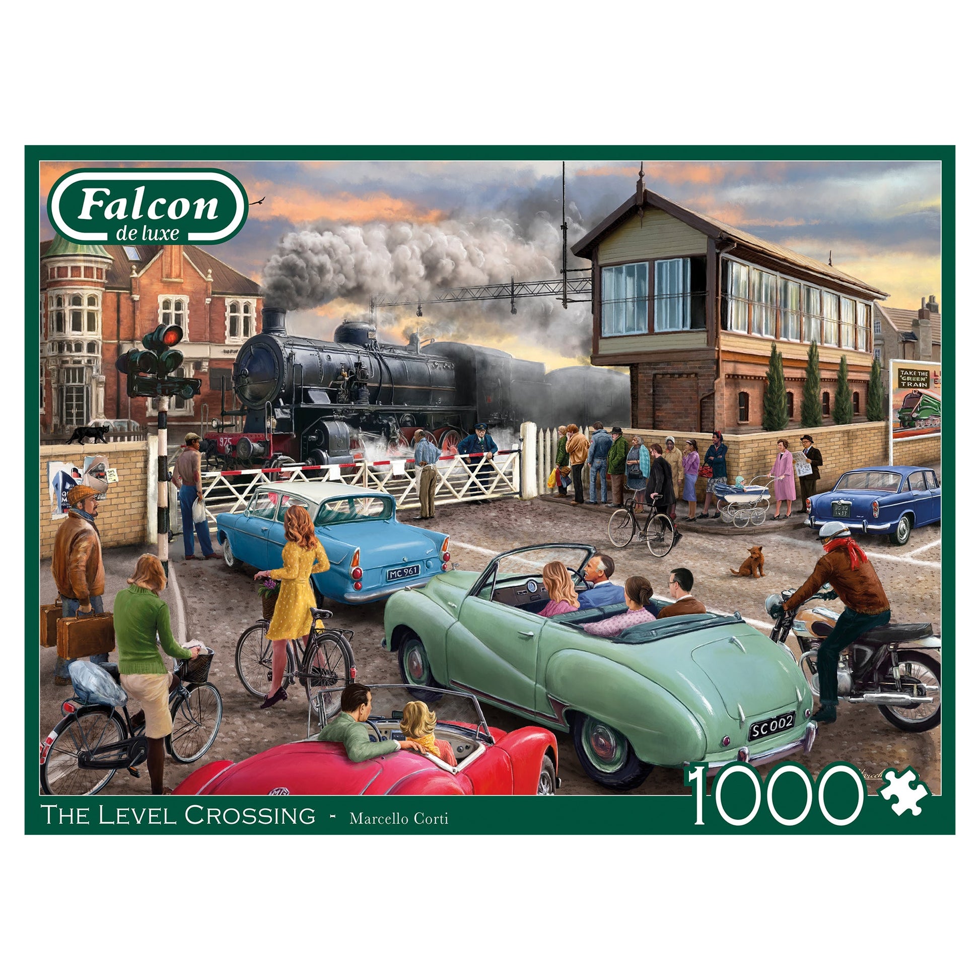 Falcon - The Level Crossing (1000 pieces) - product image - Jumboplay.com