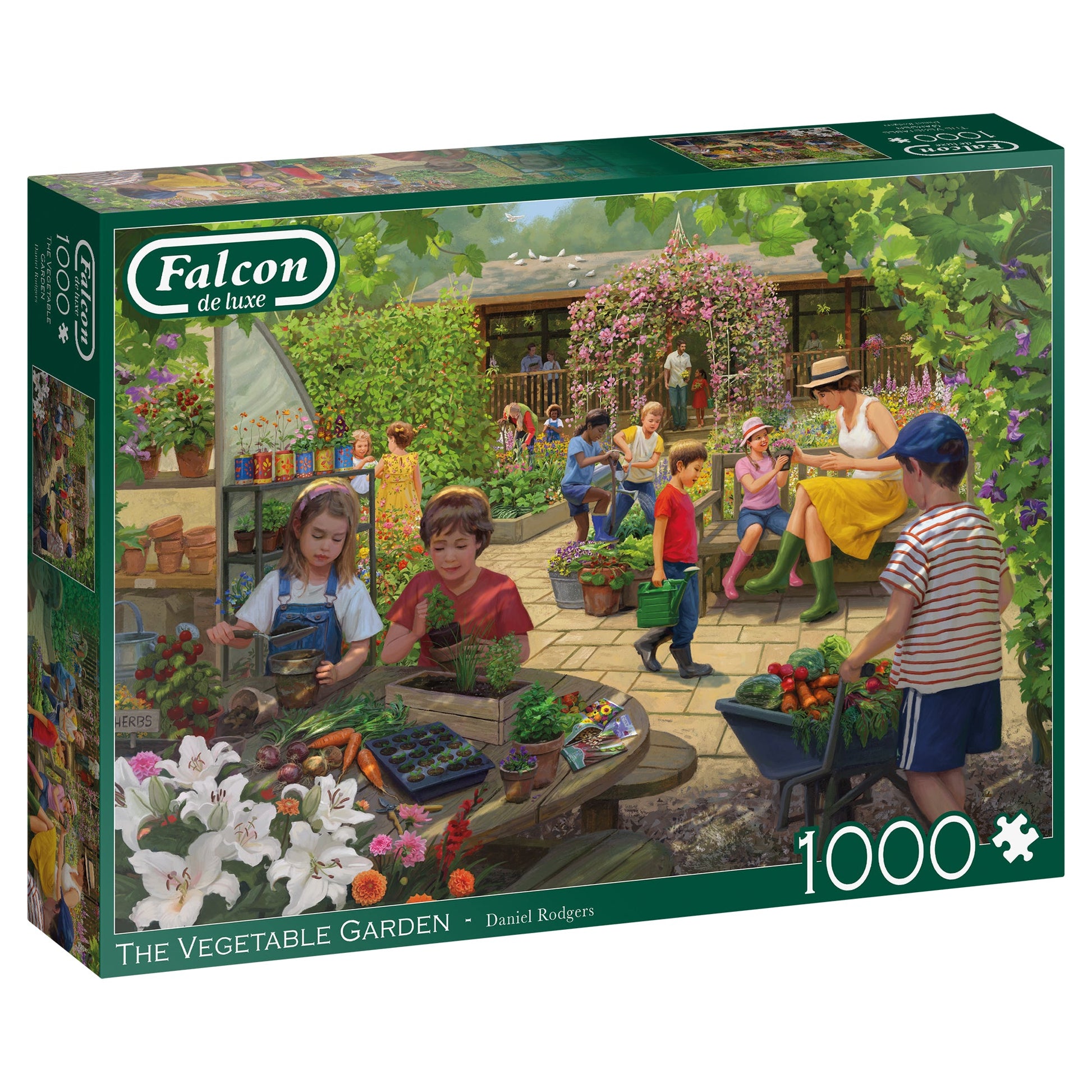 Falcon - The Vegetable Garden (1000 pieces) - product image - Jumboplay.com