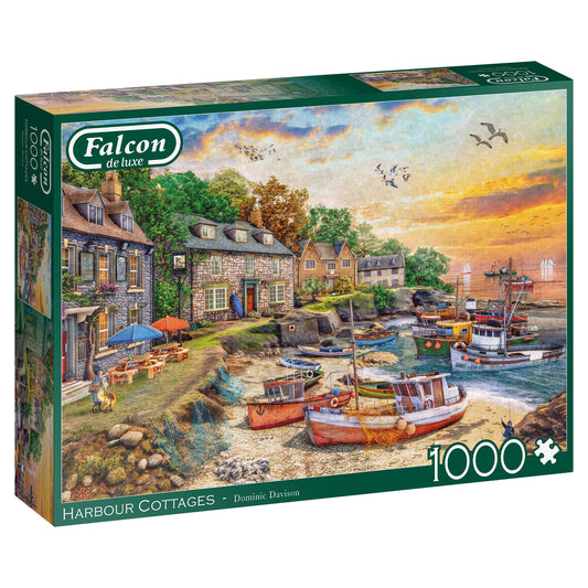 Falcon - Harbour Cottages (1000 pieces) - product image - Jumboplay.com
