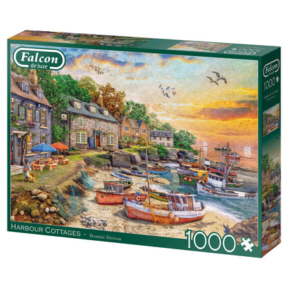 Falcon - Harbour Cottages (1000 pieces) - product image - Jumboplay.com