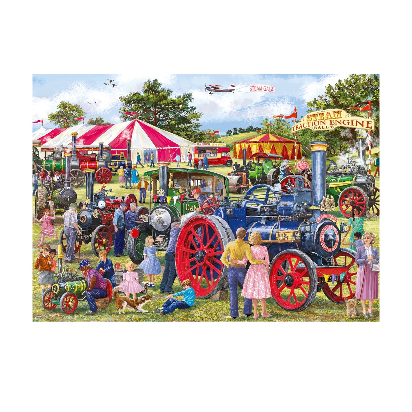 Falcon Steam Engine Rally 1000pcs - product image - Jumboplay.com