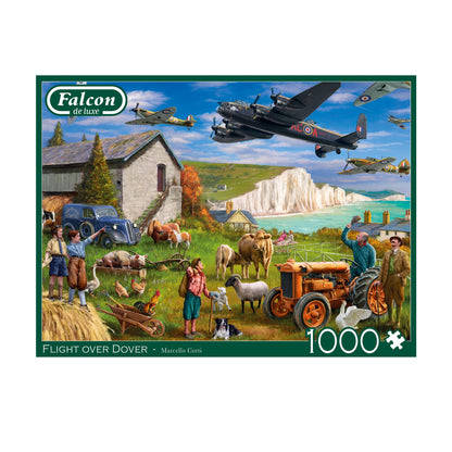 Falcon Flight over Dover 1000pcs - product image - Jumboplay.com