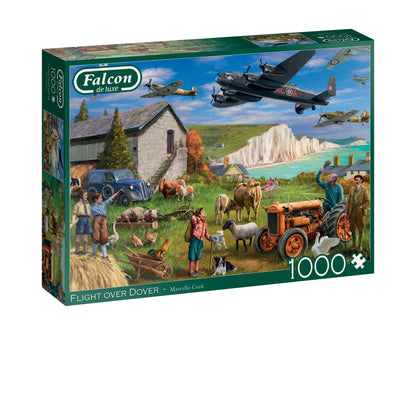 Falcon Flight over Dover 1000pcs - product image - Jumboplay.com