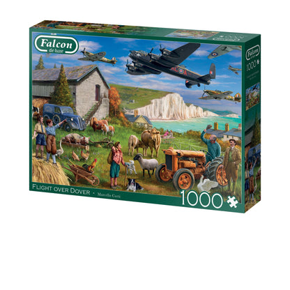 Falcon Flight over Dover 1000pcs - product image - Jumboplay.com
