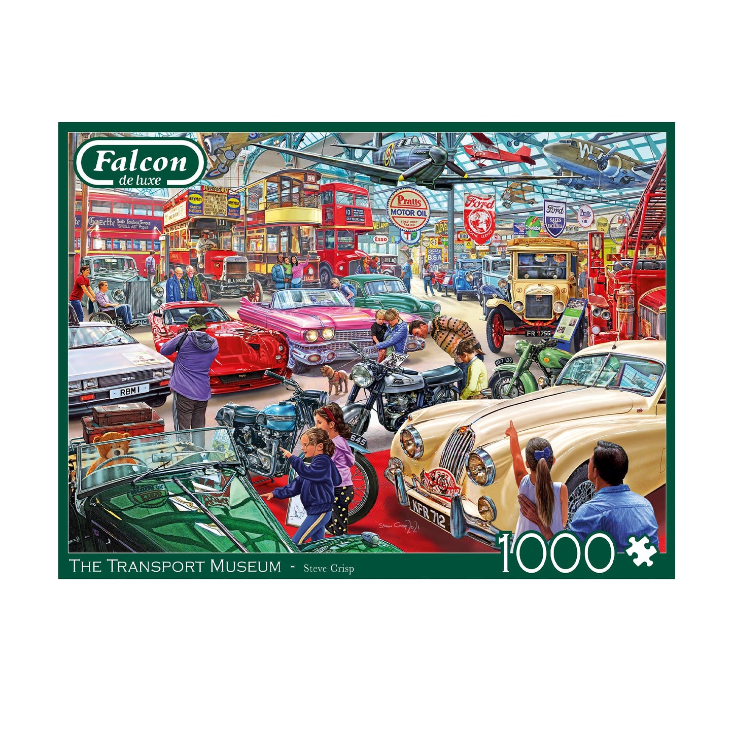 Falcon The Transport Museum 1000pcs - product image - Jumboplay.com