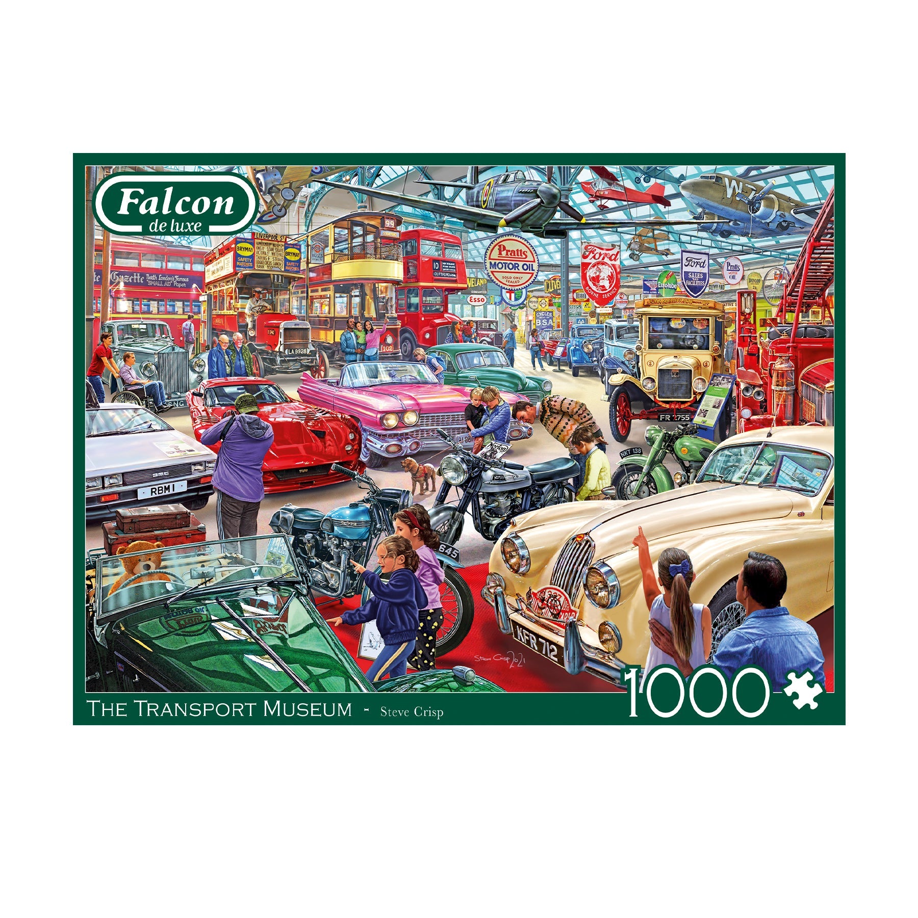 Falcon The Transport Museum 1000pcs - product image - Jumboplay.com