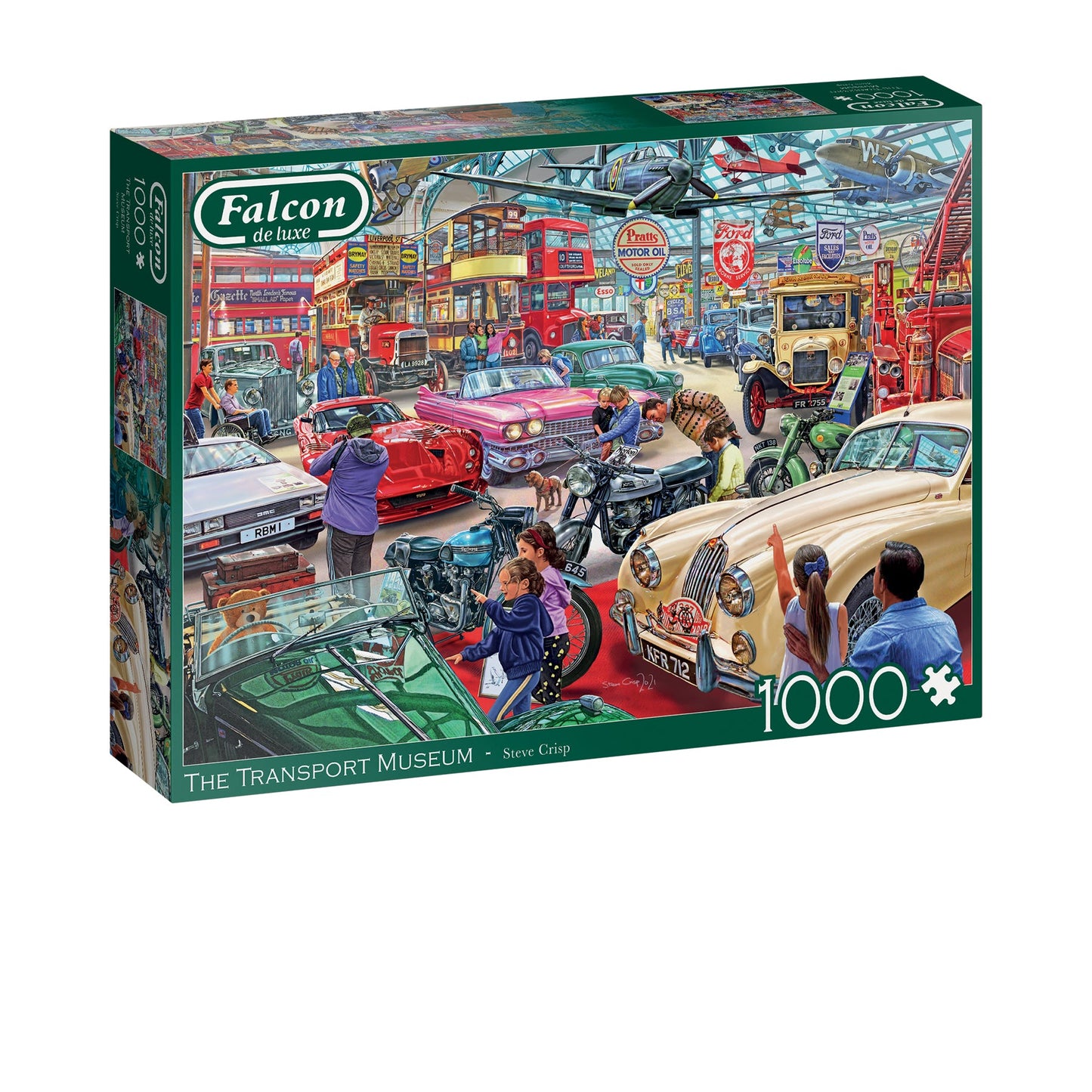 Falcon The Transport Museum 1000pcs - product image - Jumboplay.com