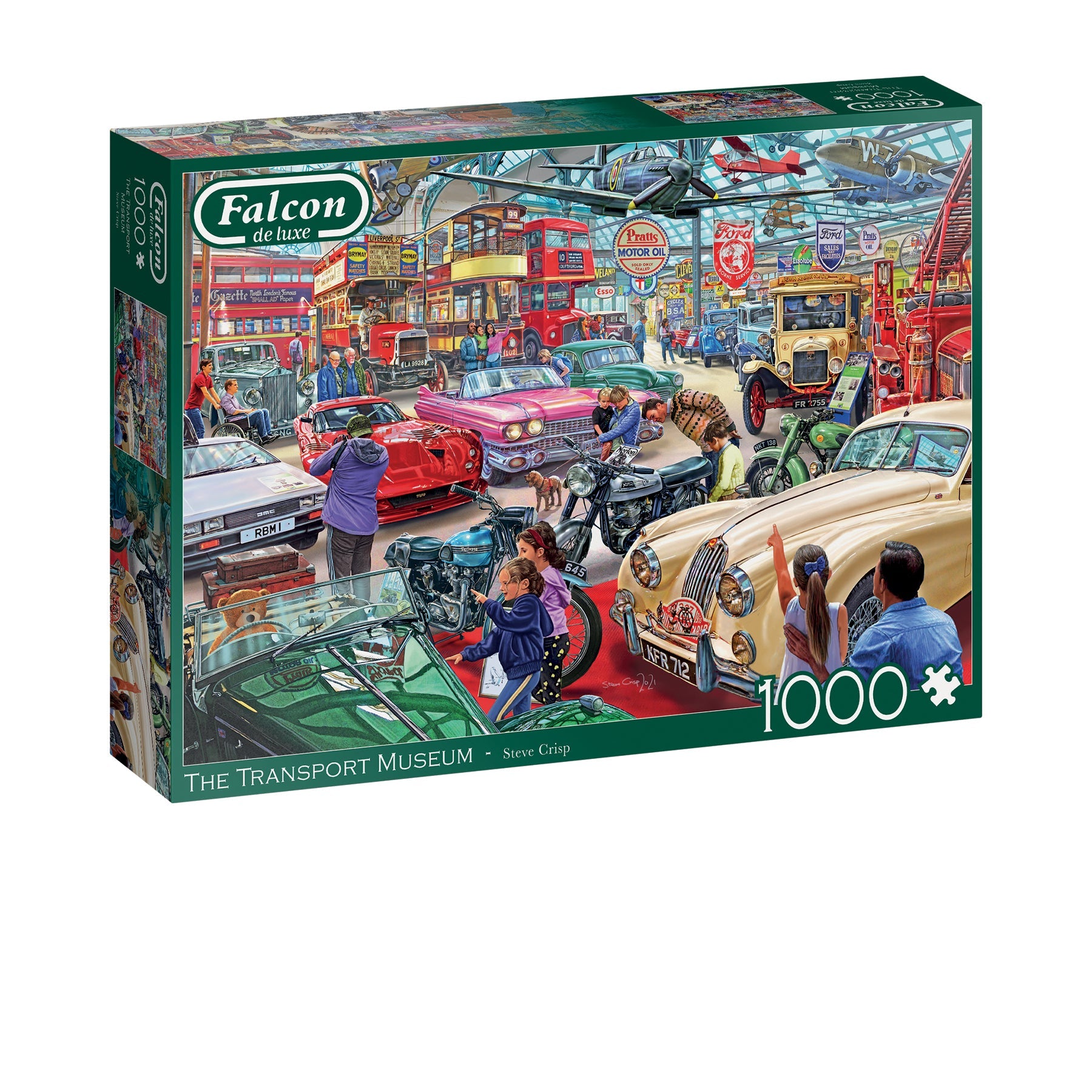 Falcon The Transport Museum 1000pcs - product image - Jumboplay.com