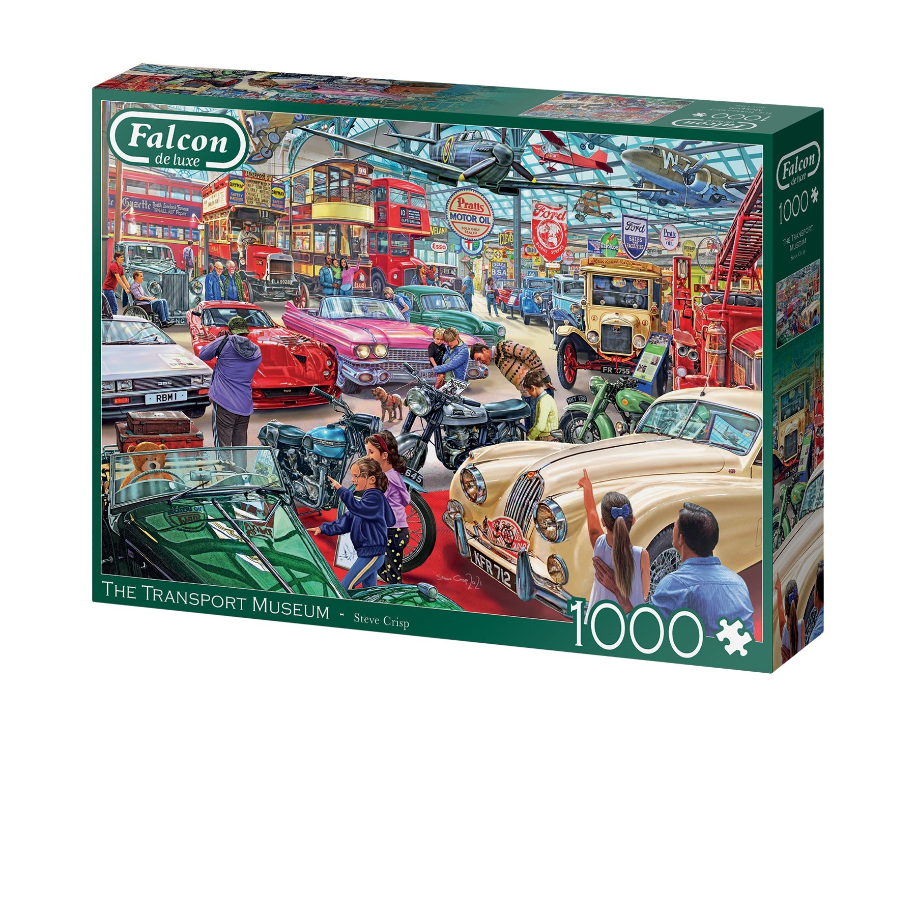 Falcon The Transport Museum 1000pcs - product image - Jumboplay.com