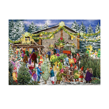 Falcon The Christmas Tree Farm 2x1000 pcs - product image - Jumboplay.com