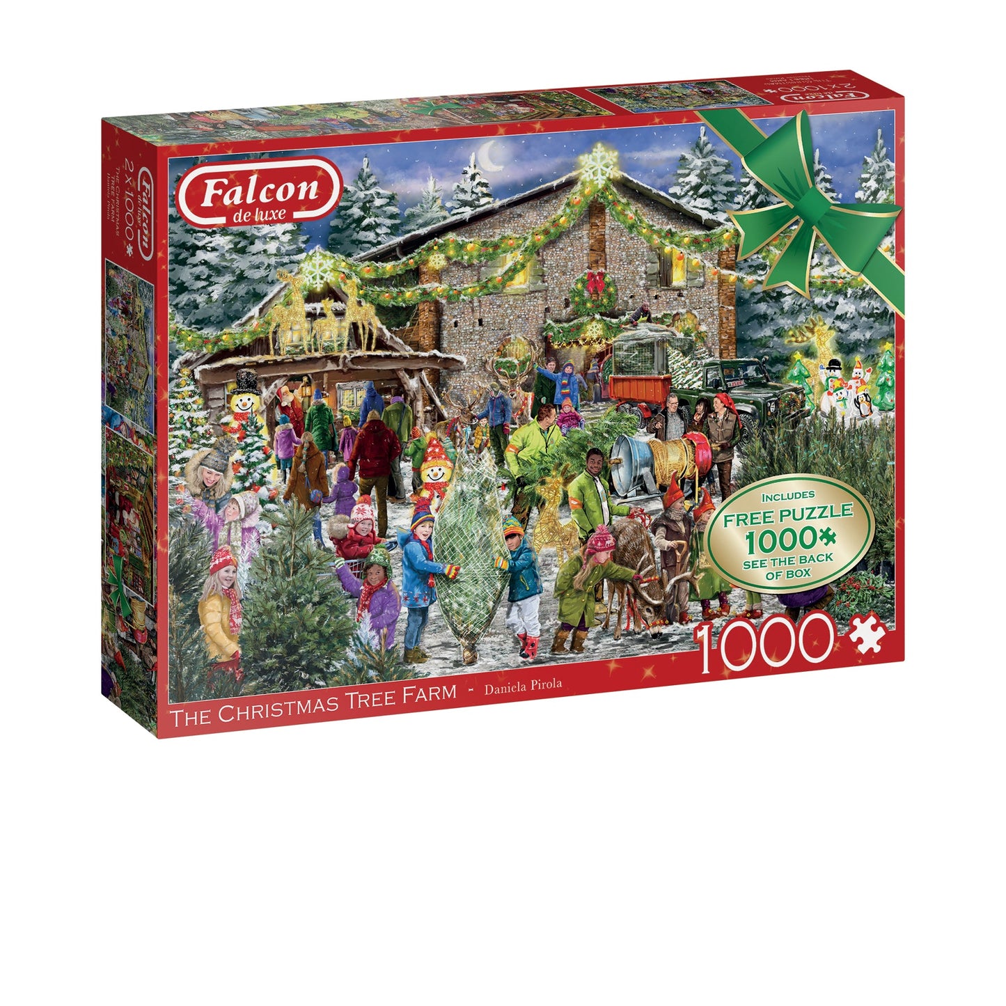 Falcon The Christmas Tree Farm 2x1000 pcs - product image - Jumboplay.com