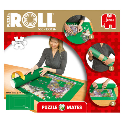 Puzzle Mates - Puzzle & Roll (up to 1500 piece puzzles) - product image - Jumboplay.com
