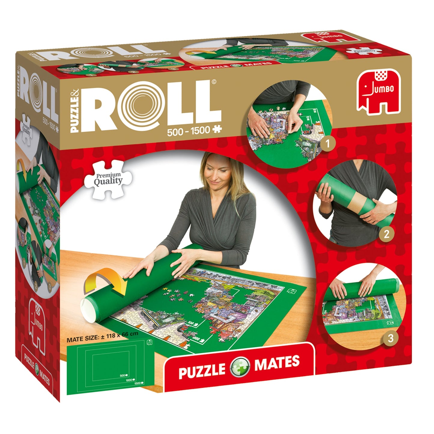 Puzzle Mates - Puzzle & Roll (up to 1500 piece puzzles) - product image - Jumboplay.com