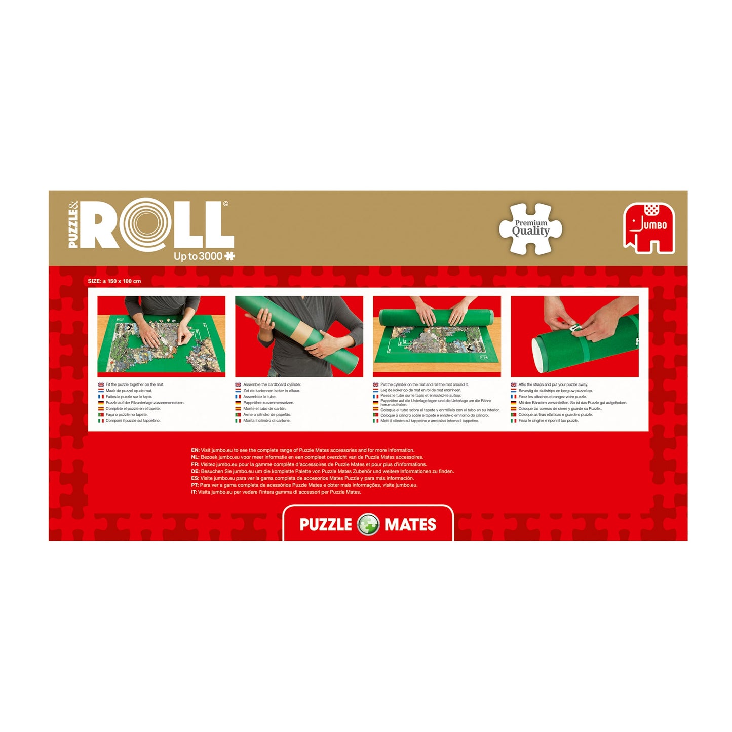 Puzzle Mates - Puzzle & Roll (up to 3000 piece puzzles) - product image - Jumboplay.com