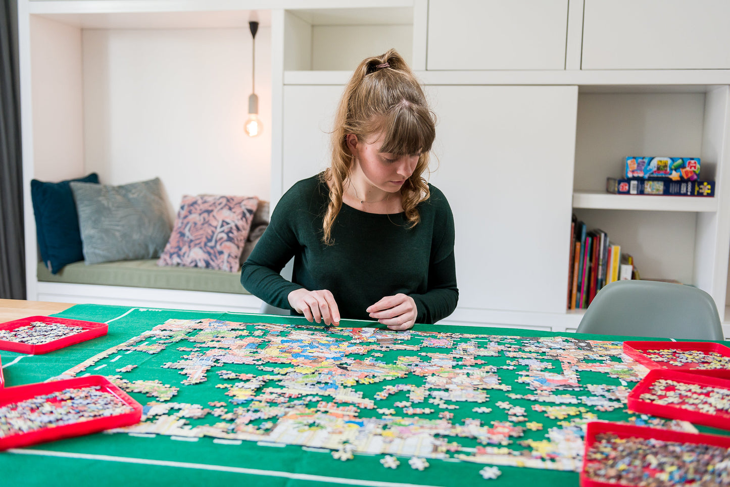 Puzzle Mates - Puzzle Sorter (6 Trays 20x20cm) - product image - Jumboplay.com