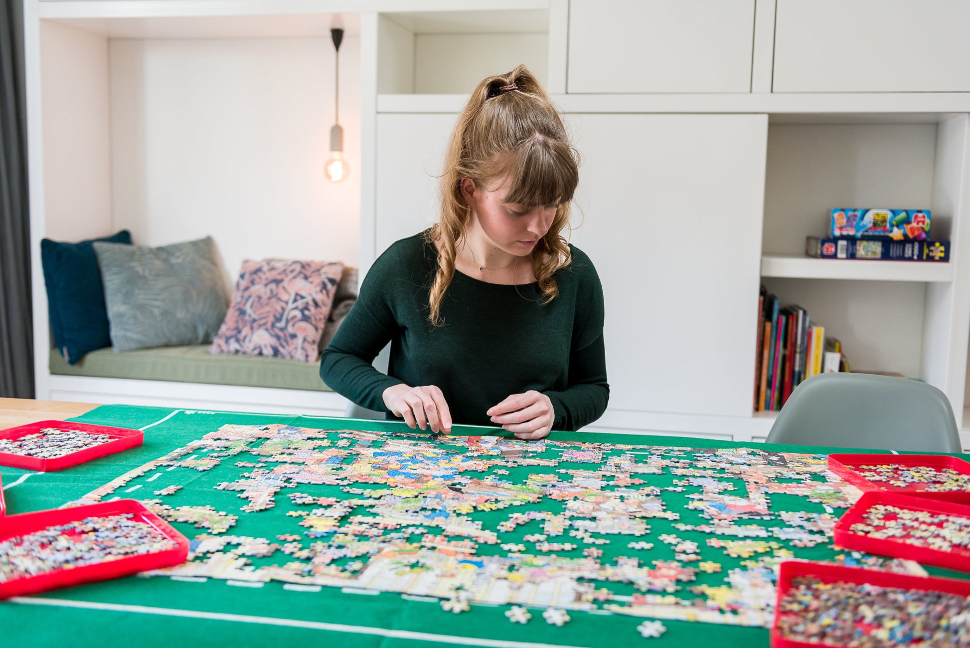 Puzzle Mates - Puzzle Sorter (6 Trays 20x20cm) - product image - Jumboplay.com