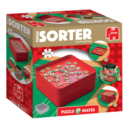 Puzzle Mates - Puzzle Sorter (6 Trays 20x20cm) - product image - Jumboplay.com