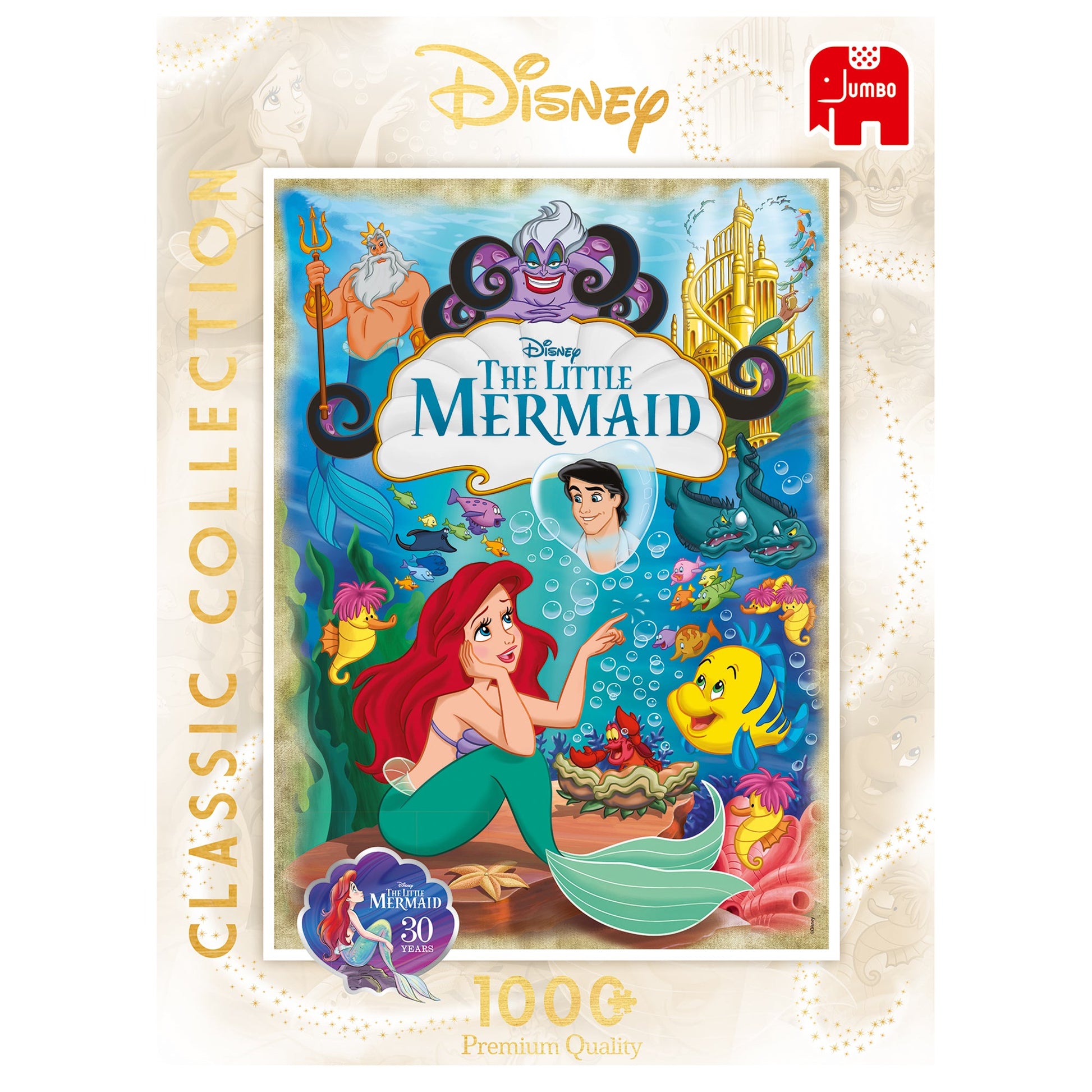 **Premium Collection - Disney Classic Collection, The Little Mermaid (1000 pieces) - product image - Jumboplay.com