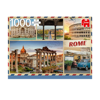 Premium Collection - Greetings from Rome -1000 pieces - product image - Jumboplay.com
