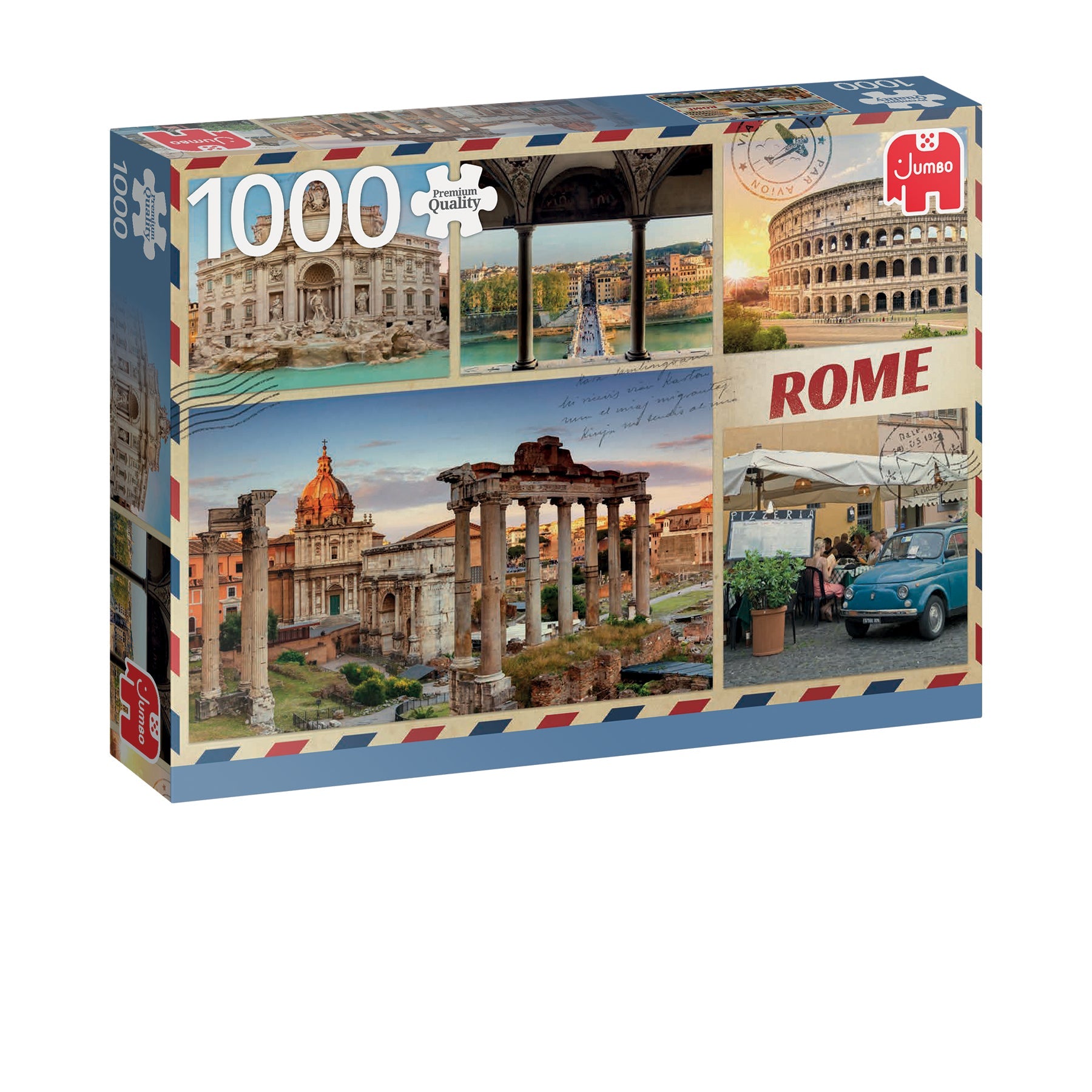Premium Collection - Greetings from Rome -1000 pieces - product image - Jumboplay.com