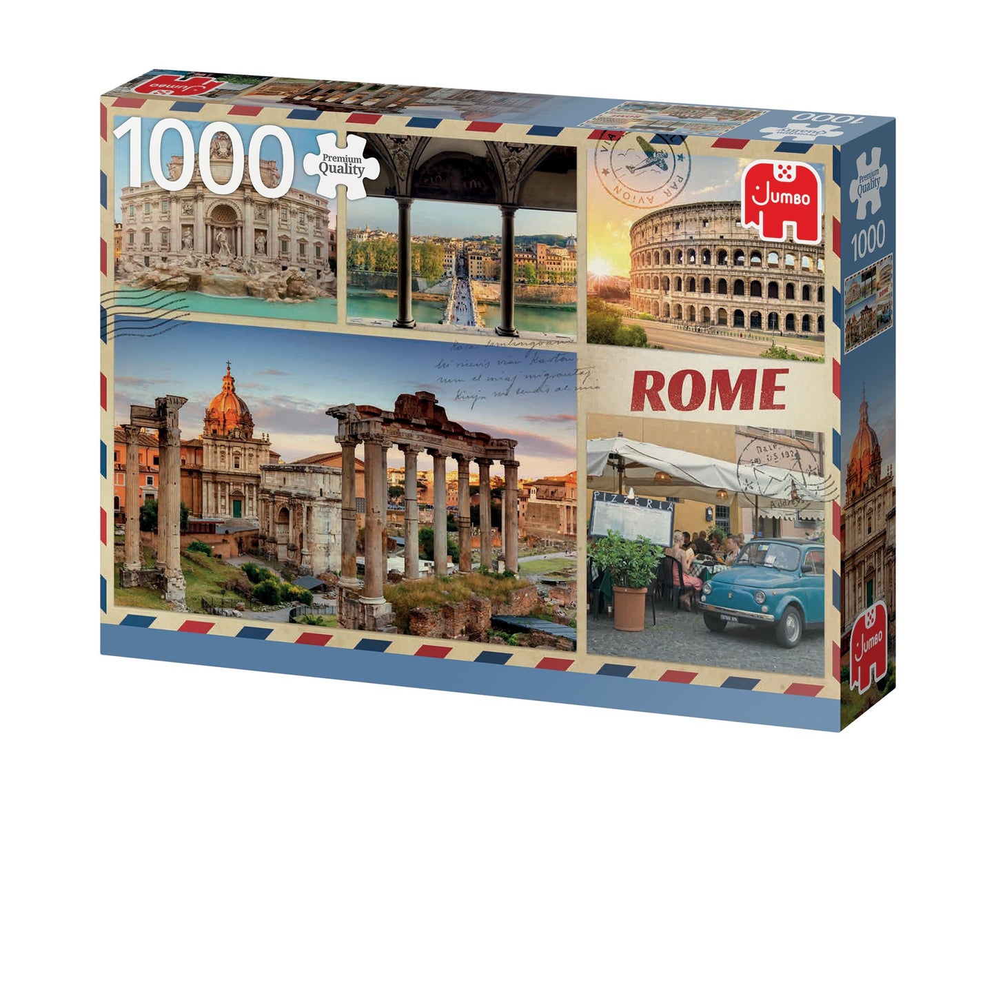 Premium Collection - Greetings from Rome -1000 pieces - product image - Jumboplay.com