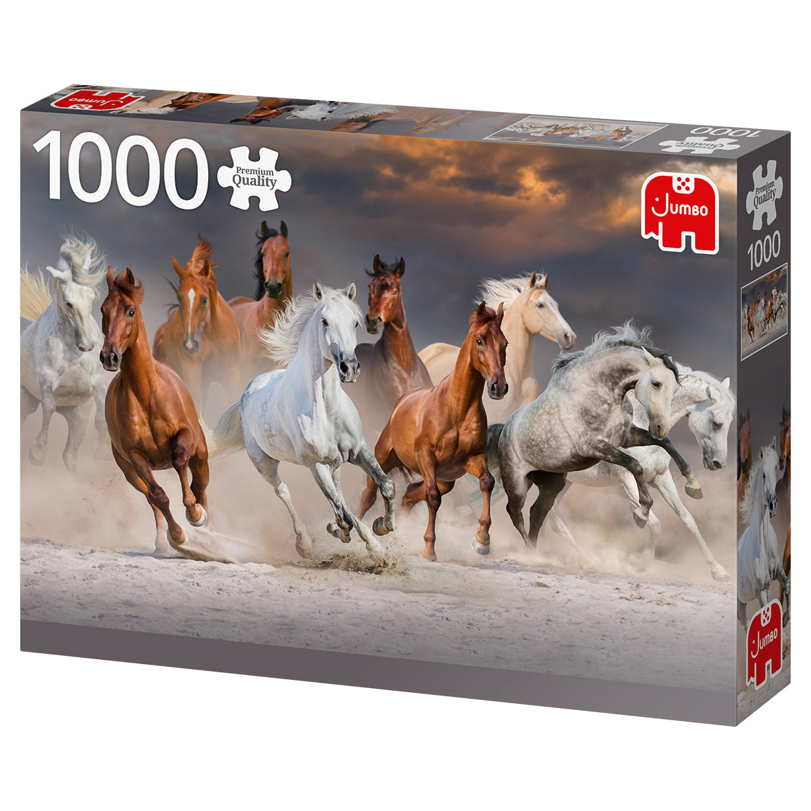 Premium Collection - Desert Horses -1000 pieces - product image - Jumboplay.com