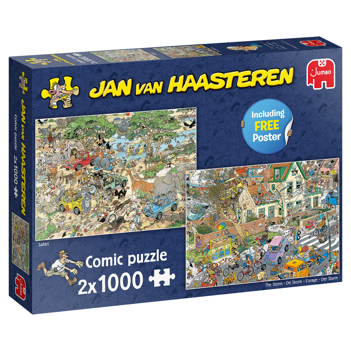 JvH Safari & Storm (2x1000 pieces) - product image - Jumboplay.com