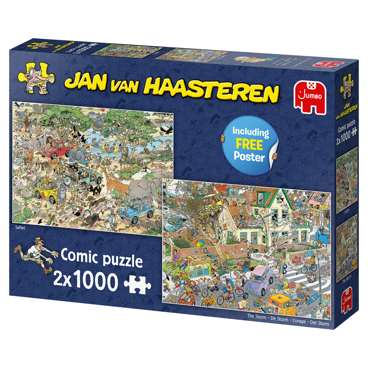 JvH Safari & Storm (2x1000 pieces) - product image - Jumboplay.com
